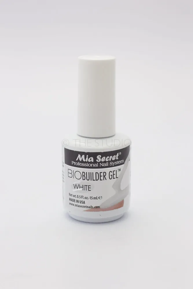 Mia Secret - Bio Builder Gel Bottle - White - 0.5 oz