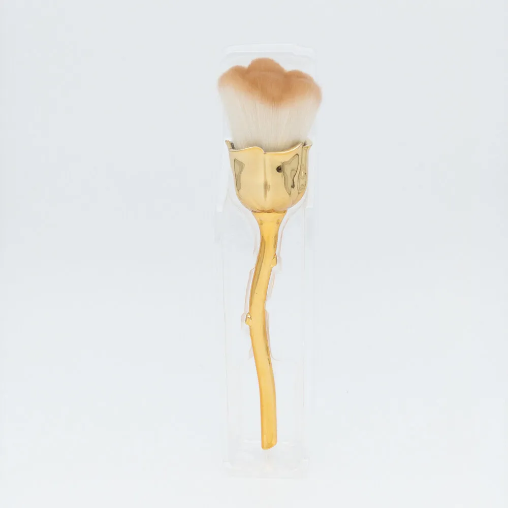 The Studio - Rose Dust Brush - Brown/ White