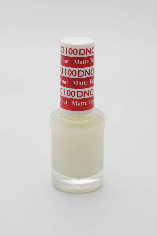 DND - Lacquer - 100 - Matte Top Coat - 0.5 oz