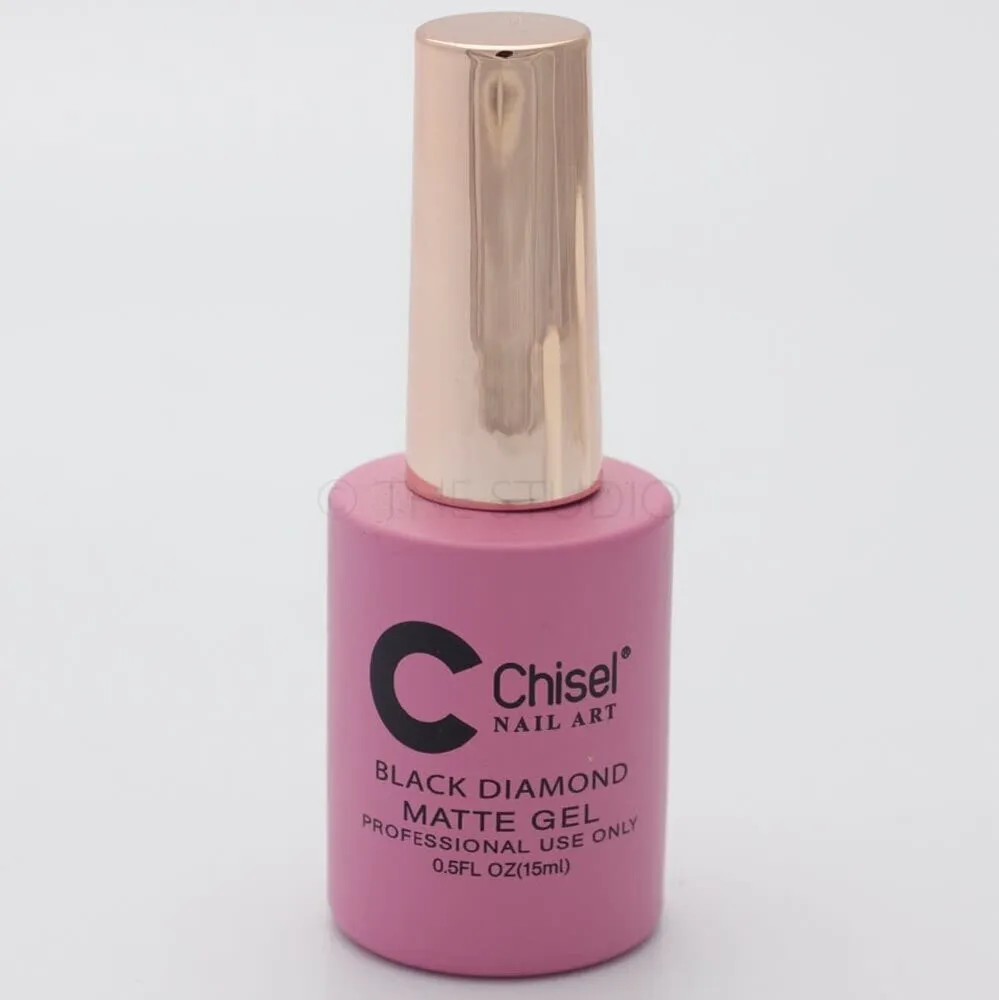 Chisel Black Diamond - Gel - Matte Top Coat - 0.5 oz