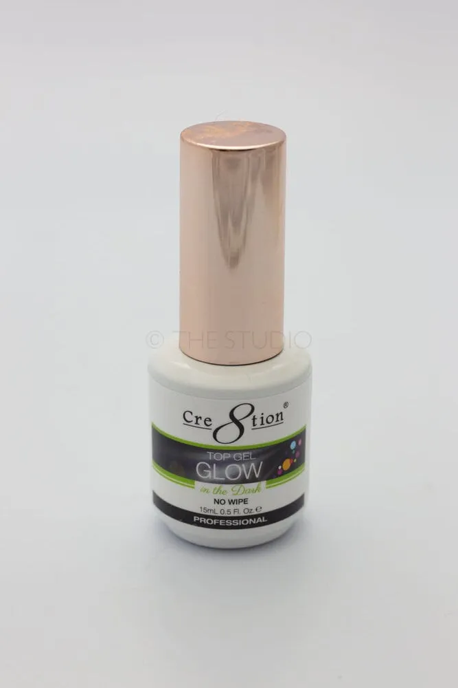 Cre8tion - Gel - Glow In The Dark Top Coat - .5 fl oz