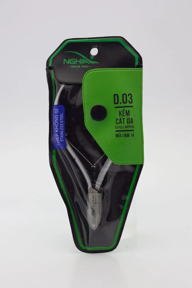 Nghia - Cuticle Nipper - D.03 - Jaw 14