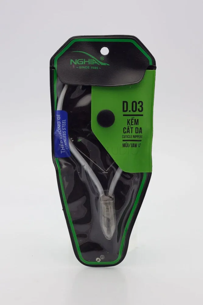 Nghia - Cuticle Nipper - D.03 - Jaw 12
