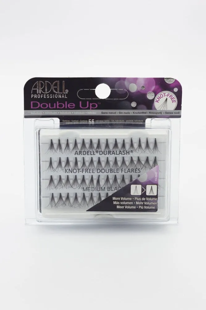 Ardell - Double Up - Knot-Free Double Flares - Medium Black