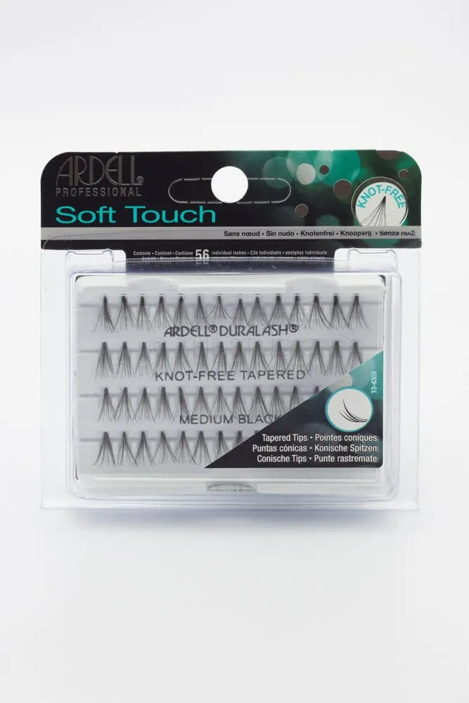 Ardell - Soft Touch - Knot-Free Tapered - Medium Black