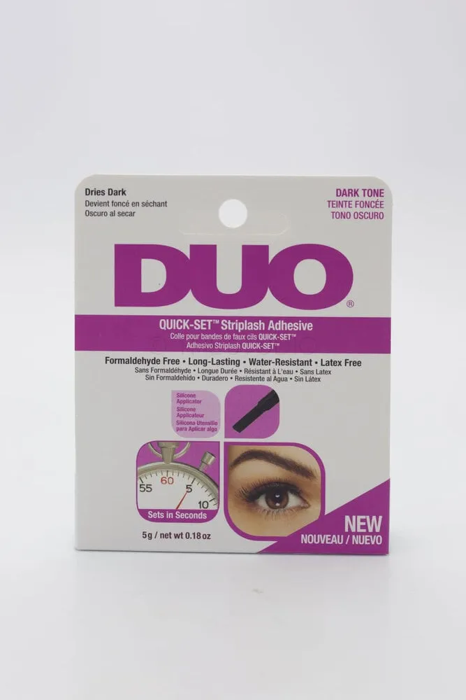 Duo - Quick-Set Striplash Adhesive - Dark Tone
