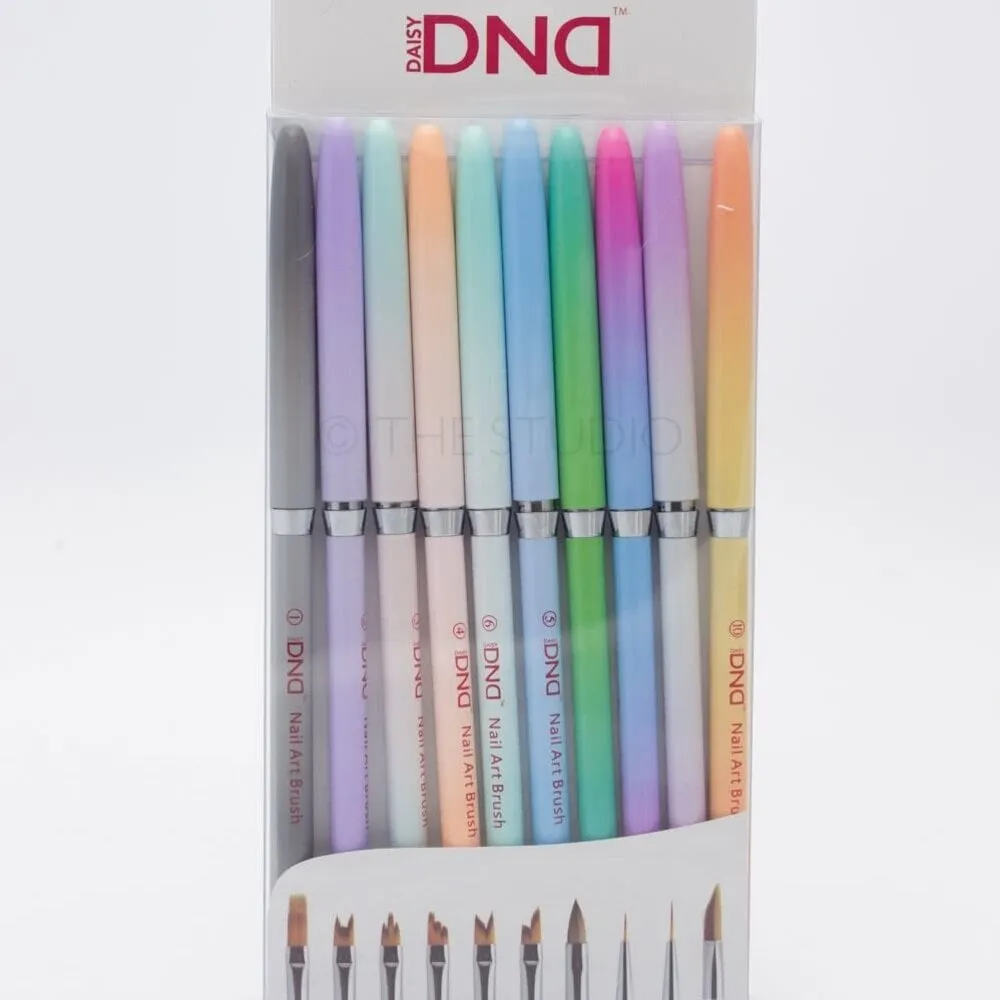 DND - 3D Carving Flower Brushes - 10 pcs