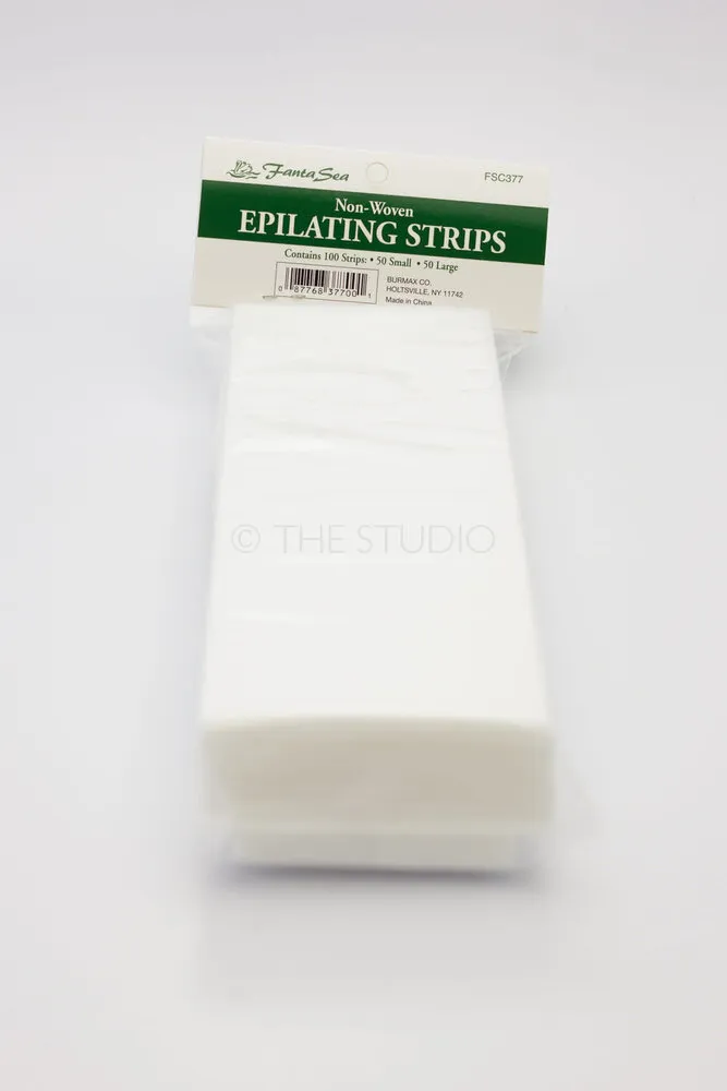 FantaSea - Non-Woven Epilating Strips - 50 Large/ 50 Small count