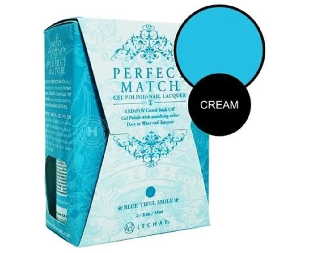 Perfect Match - 258 - DUO Polish - Blue-tiful Smile