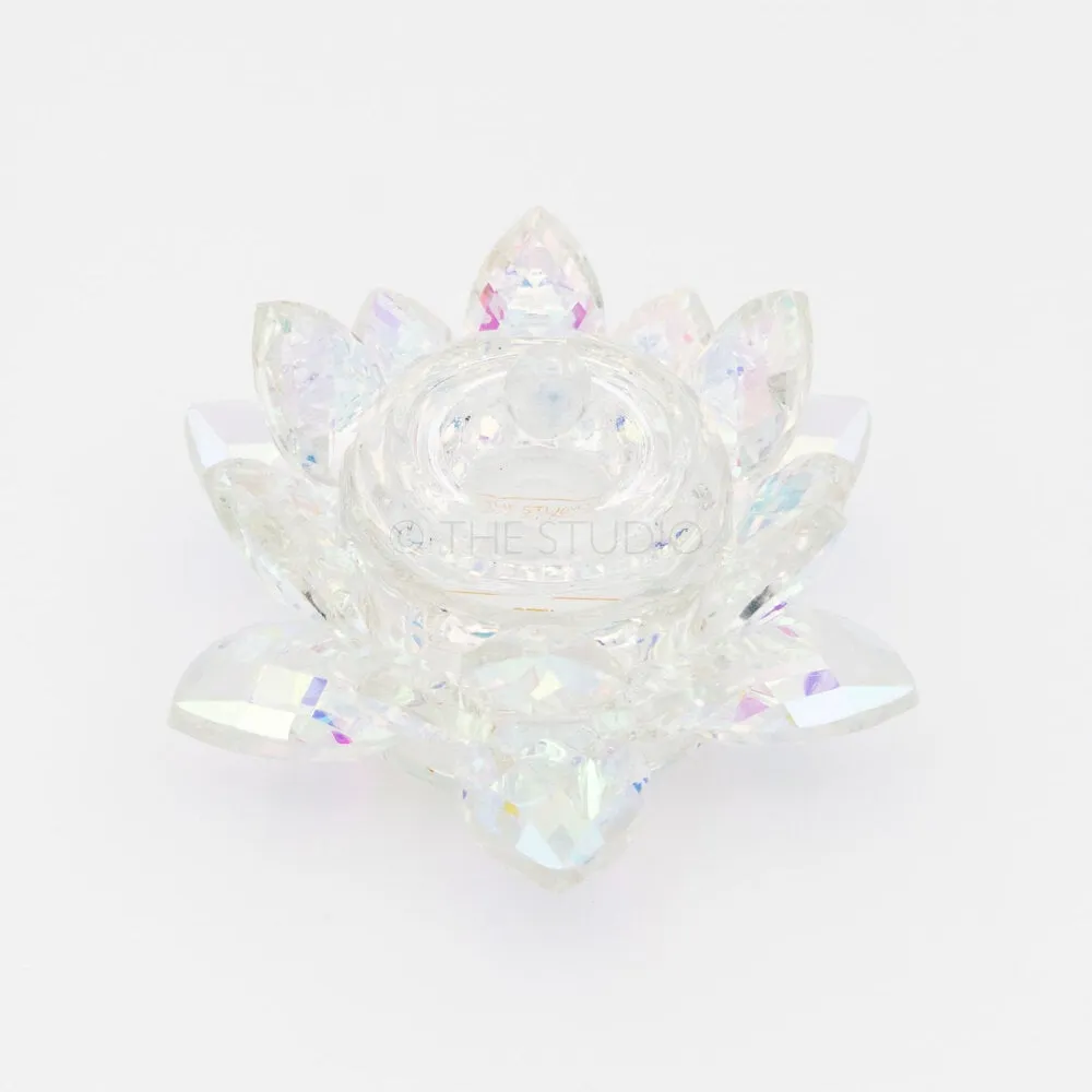 The Studio - Iridescent Lotus Dappen Dish - L