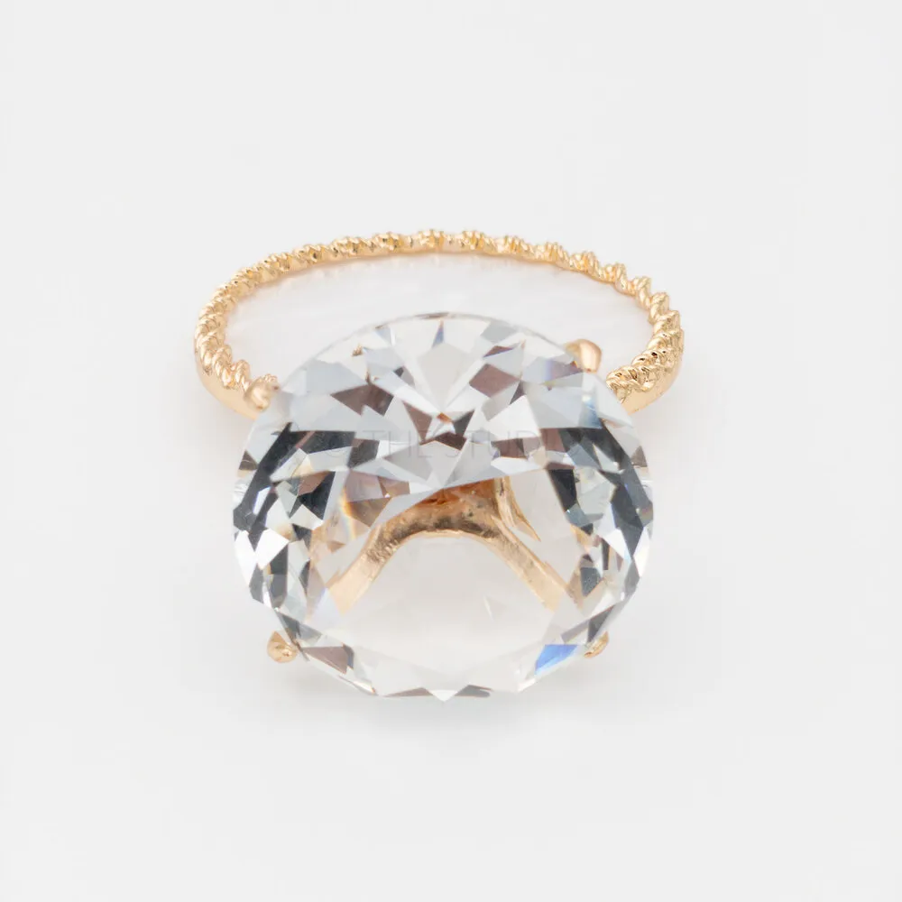 The Studio - Gold Diamond Display Plate