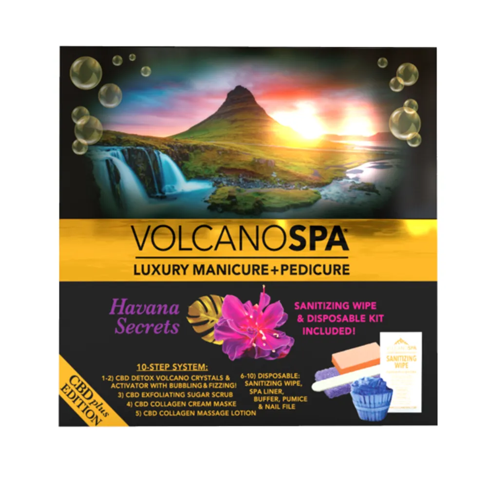 Volcano Spa - Pedi Box CBD - Havana Secrets - 1 ct