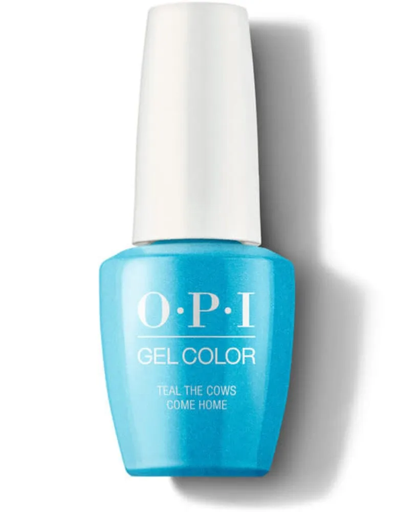 OPI - B54 - Gel - Teal The Cows Come Home