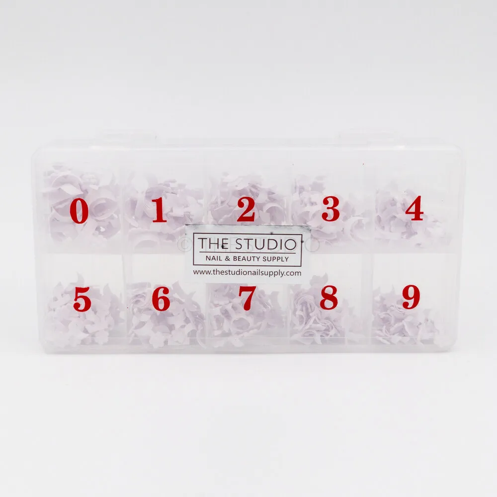 The Studio - Nail Tip Box - French Tip White