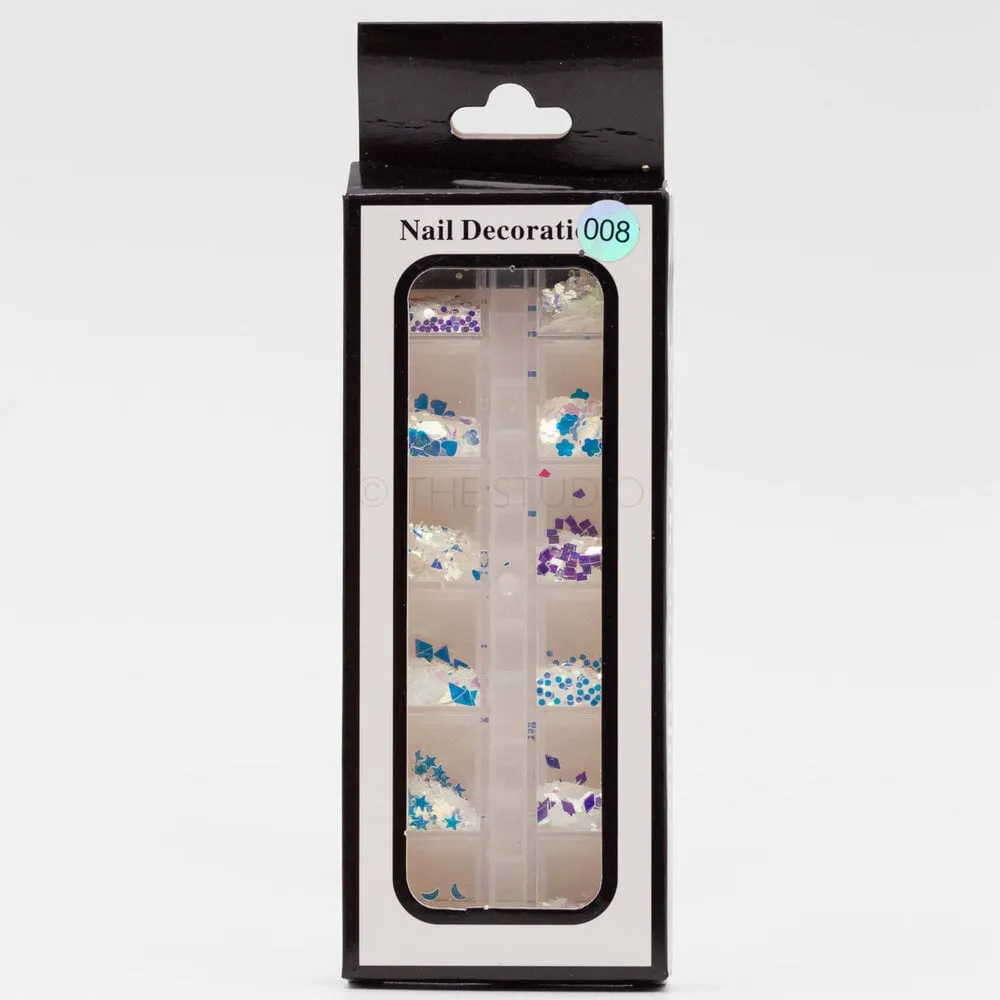 The Studio - Art Pack #121 - Assorted Nail Art - 12 pcs - 008