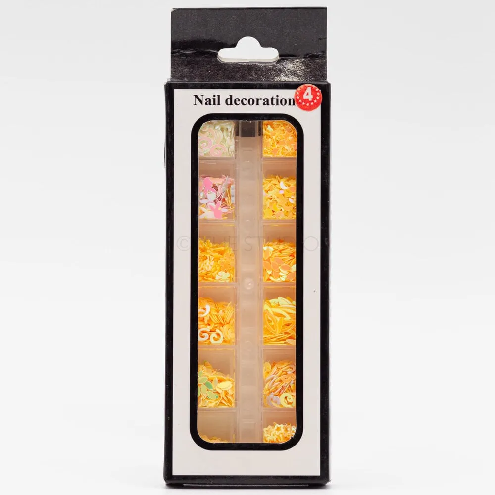 The Studio - Art Pack #220 - Assorted Yellow Confetti - 12 pcs - 004