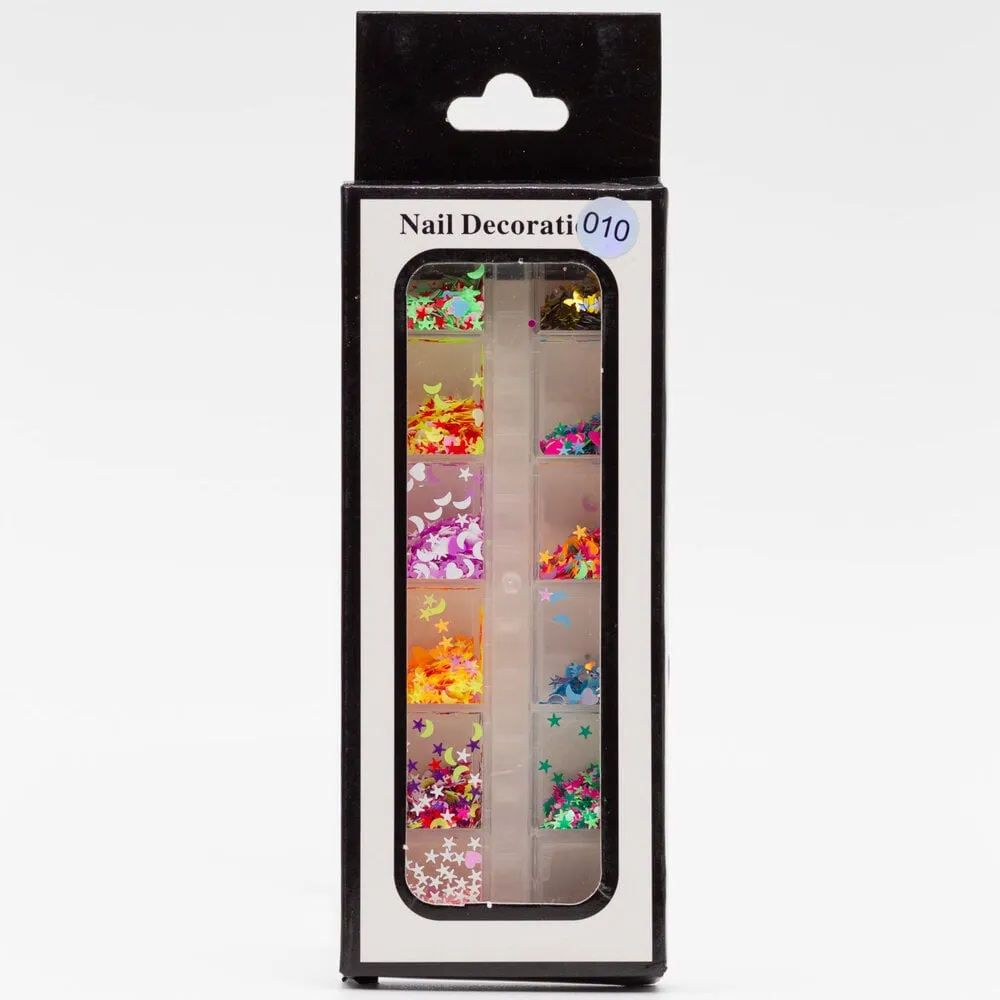 The Studio - Art Pack #117 - Assorted Nail Art - 12 pcs - 010