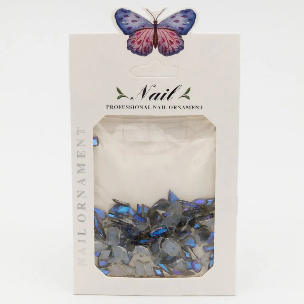 The Studio - Art Pack #282 - Assorted Large Blue Rhinestones