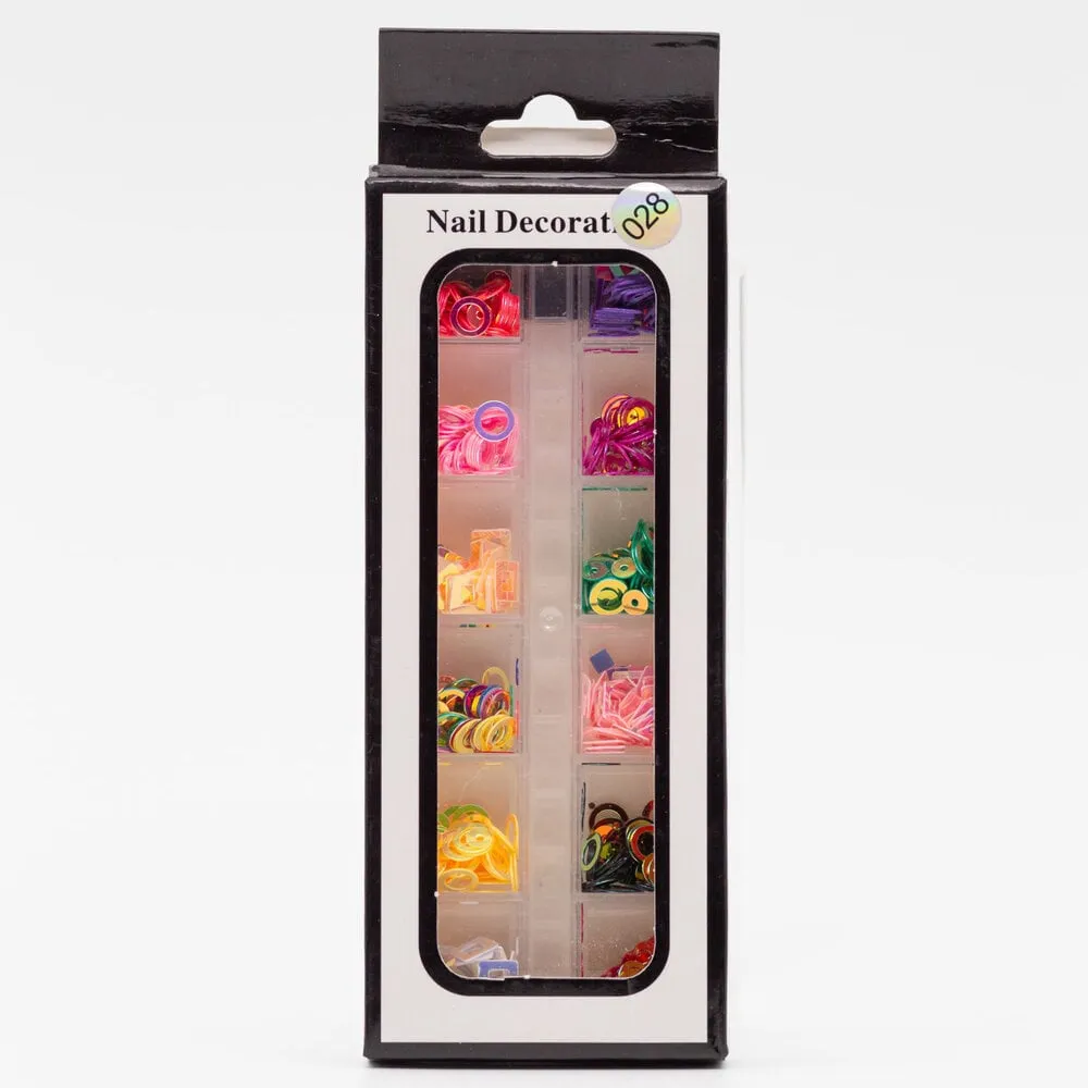 The Studio - Art Pack #222 - Assorted Nail Art - 12 pcs - 028