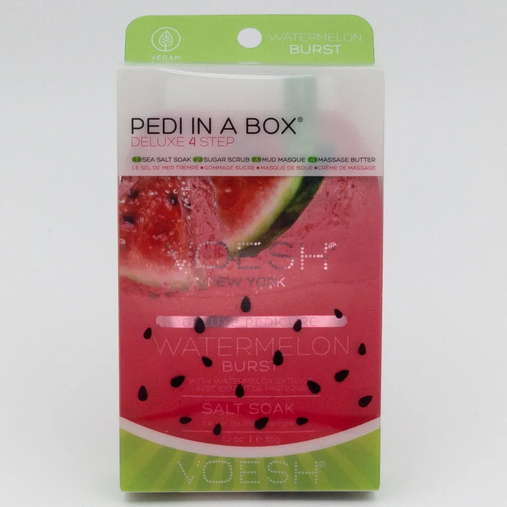 Voesh - 4 step - Pedi In A Box - Watermelon Burst - 1 ct