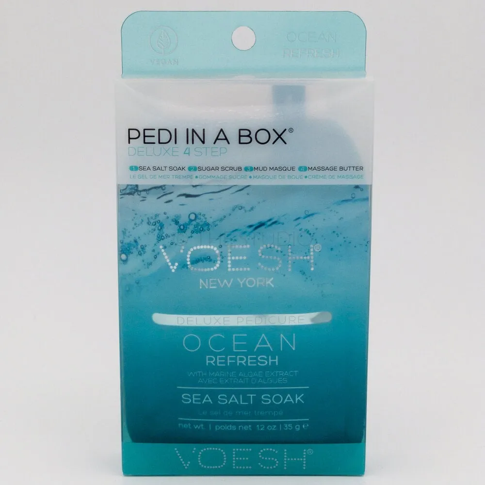 Voesh - 4 step - Pedi In A Box - Ocean Refresh - 1 ct