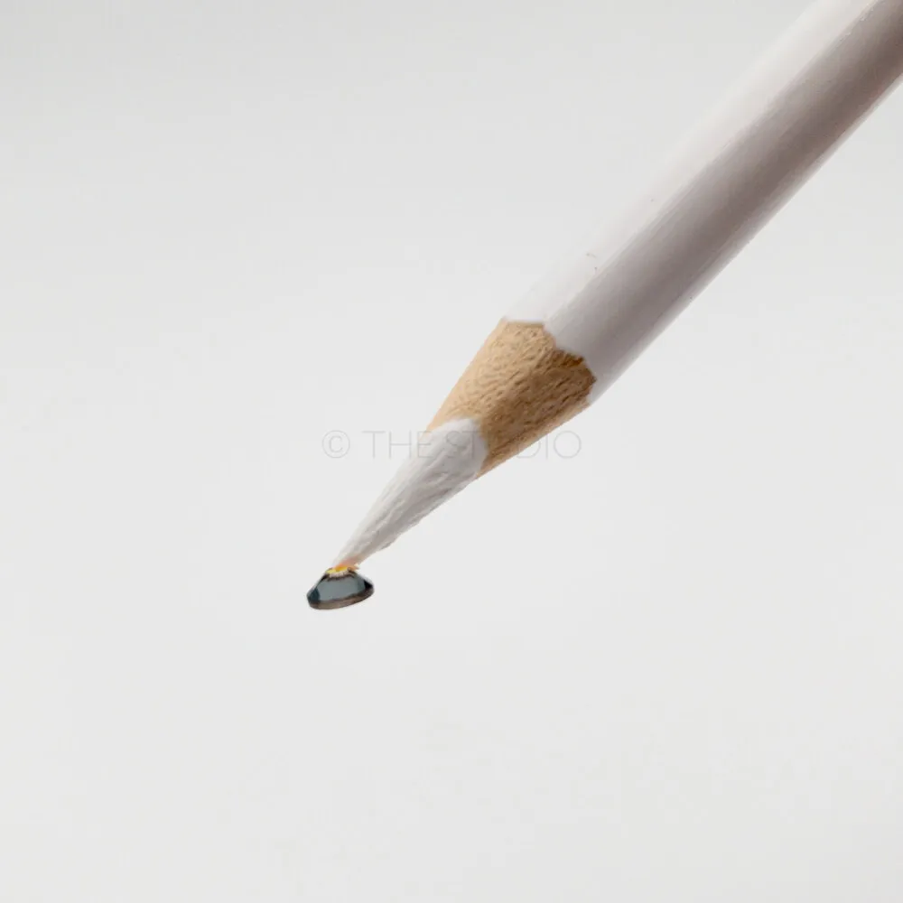 Rhinestone Wax Pencil - White