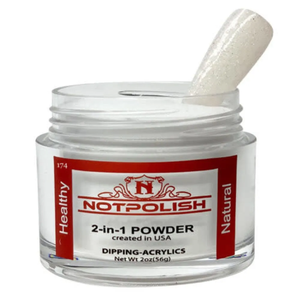 NotPolish - OG 174 Mystic White - AIO Powder - 2 oz