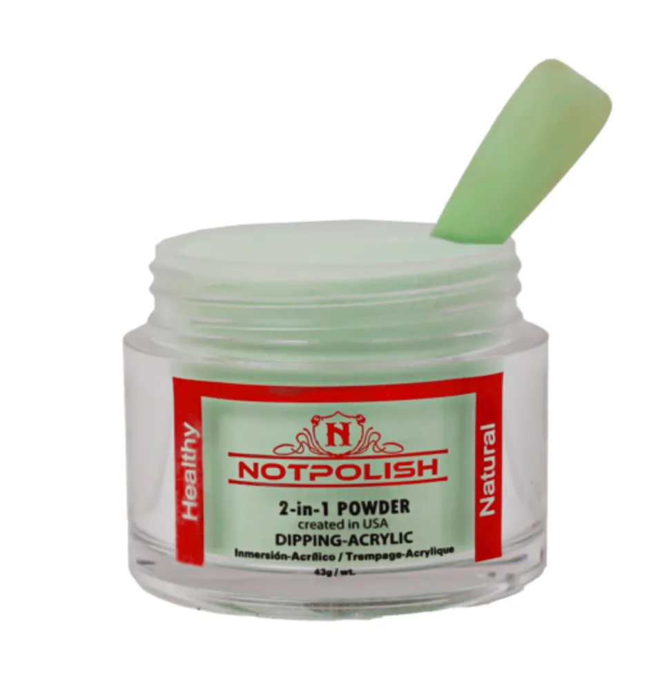 NotPolish - M 125 Throwing Jade - AIO Powder - 2 oz