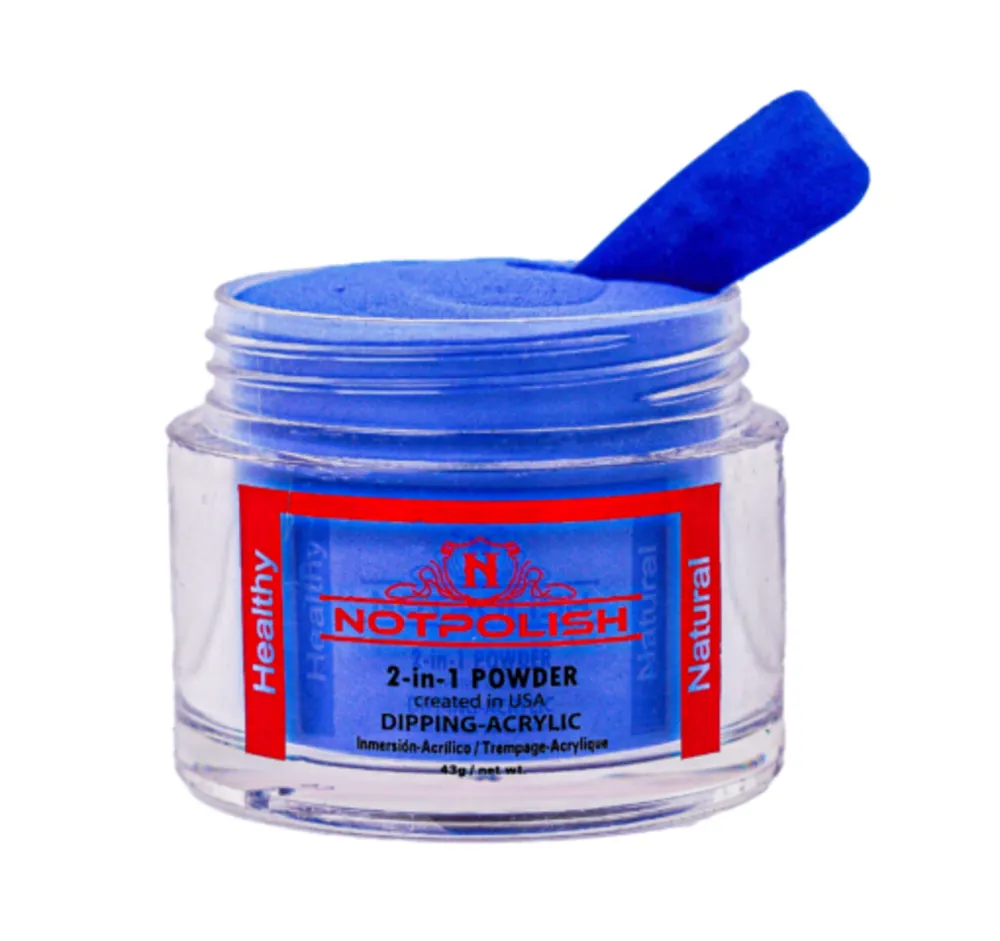 NotPolish - M 093 Lush Blue - AIO Powder - 2 oz