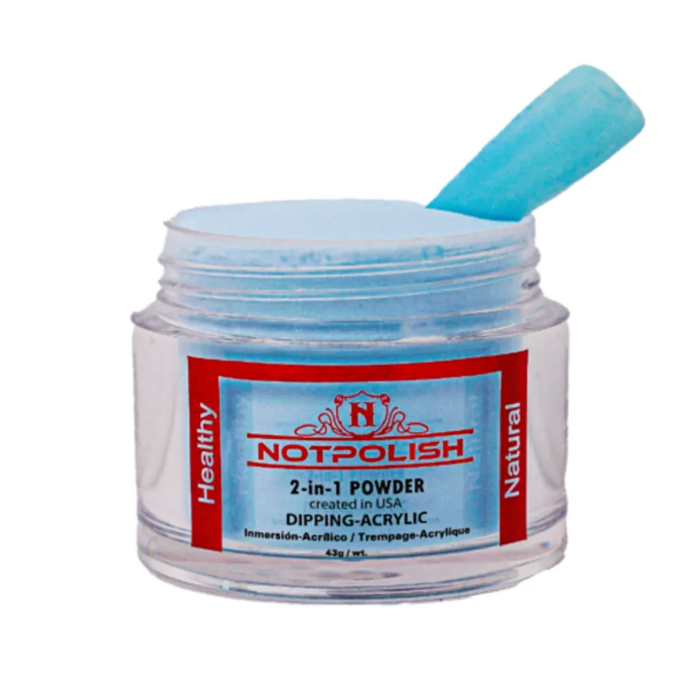 NotPolish - M 091 Cool Breeze - AIO Powder - 2 oz