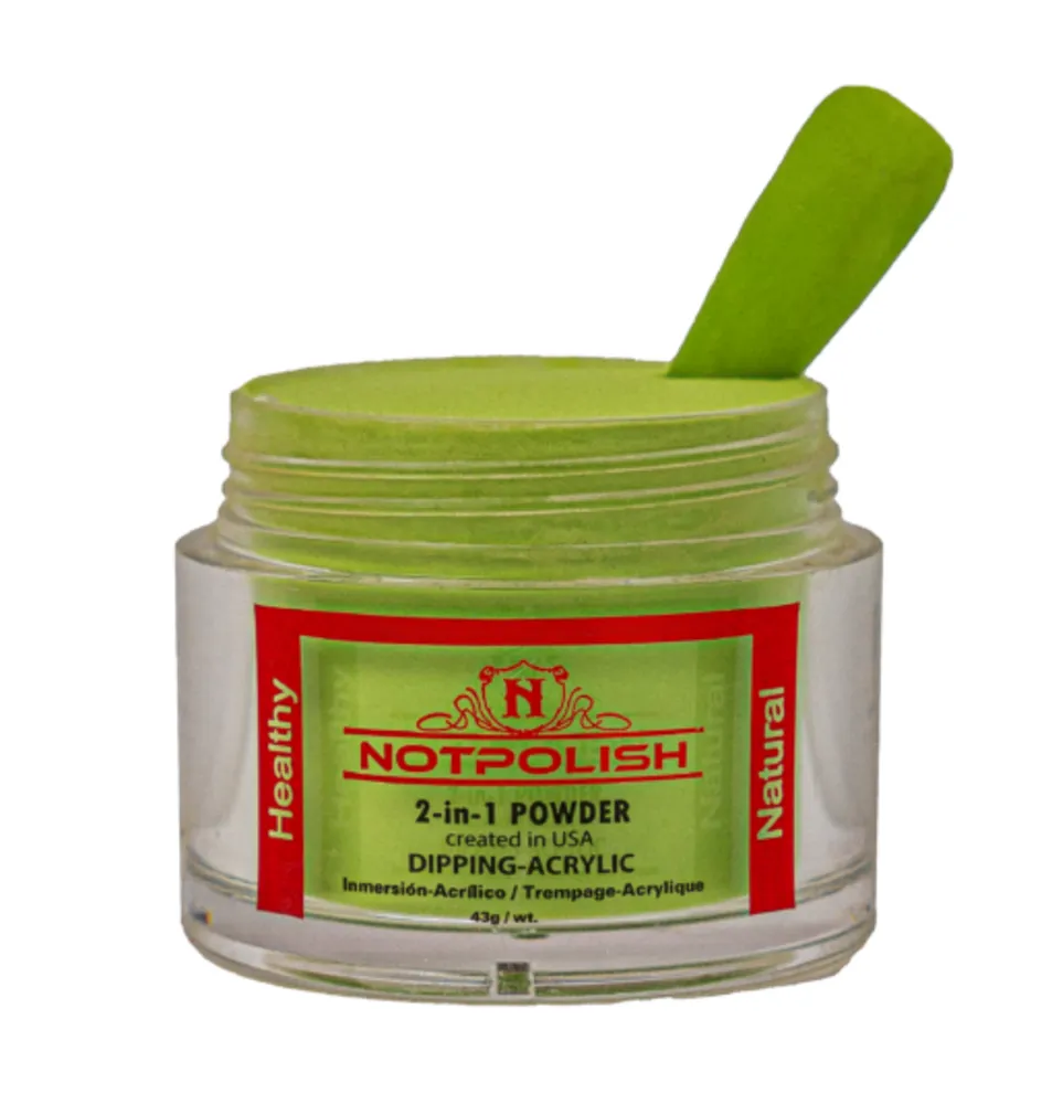NotPolish - M 069 Green Envy - AIO Powder - 2 oz