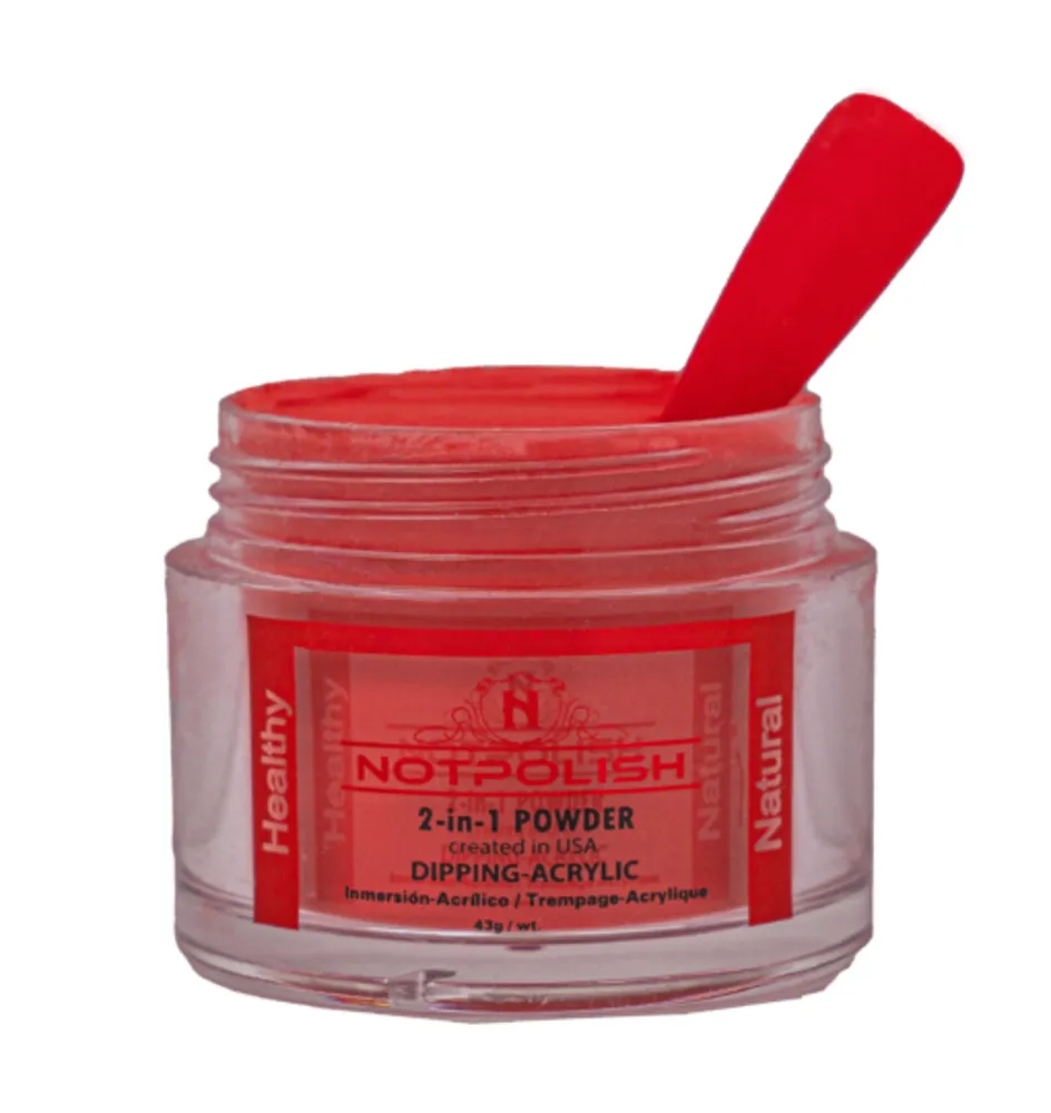 NotPolish - M 059 Fire Engine - AIO Powder - 2 oz