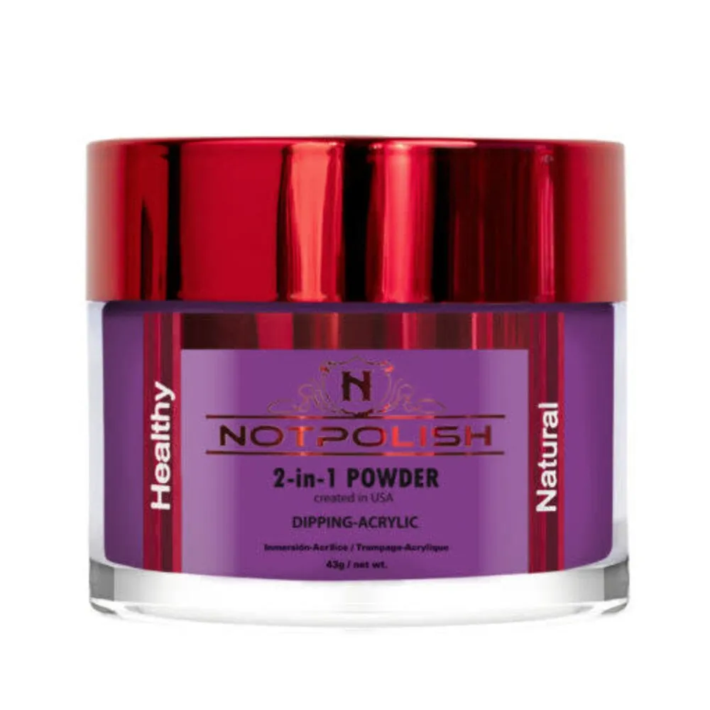 NotPolish - M 014 Smoked Purple - AIO Powder - 2 oz