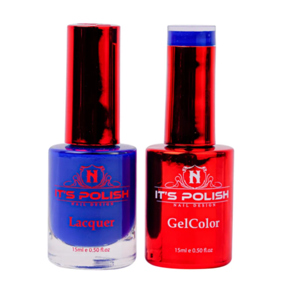 NotPolish - M 093 Lush Blue - DUO Polish - .5 oz