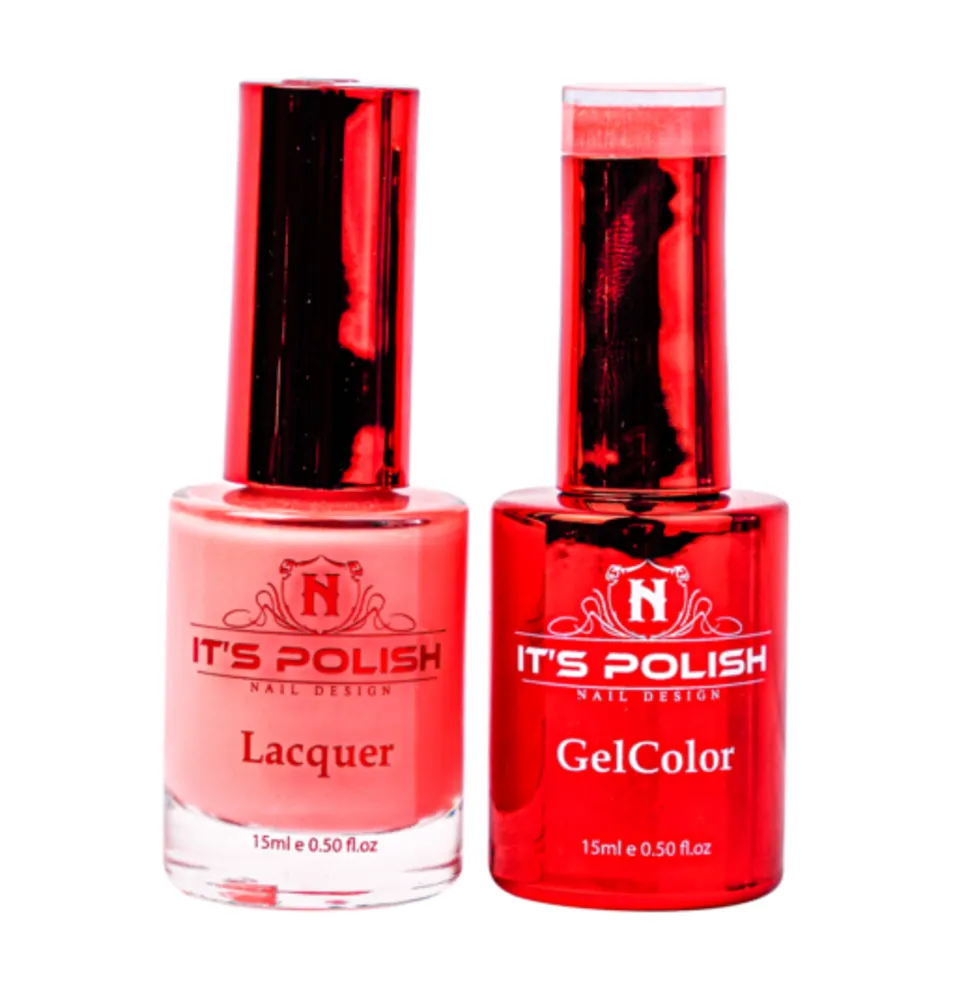 NotPolish - M 087 Coral Pink - DUO Polish - .5 oz