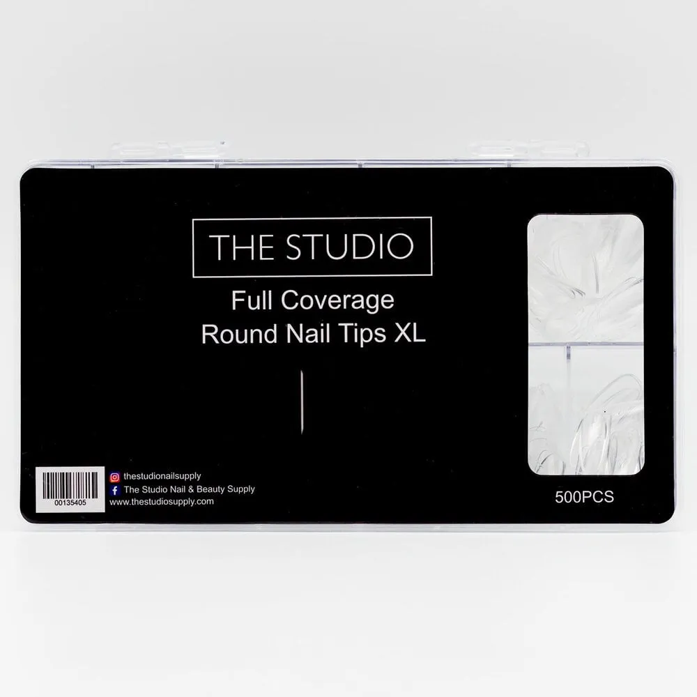 The Studio - Tip Box - Full Cover - Round Clear