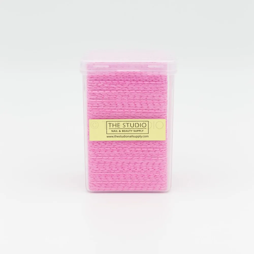 The Studio - Cleaning Cotton Wipes - 200 ct - Pink Square