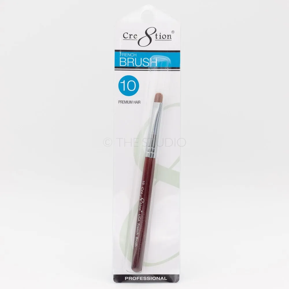 Cre8tion - French Brush - Wood - #10 - 12142