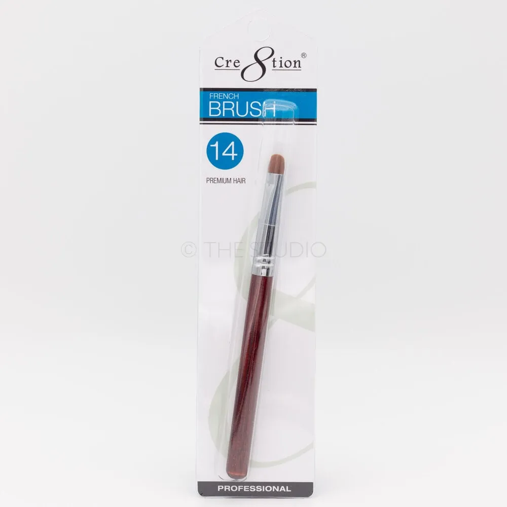 Cre8tion - French Brush - Wood - #14 - 12127