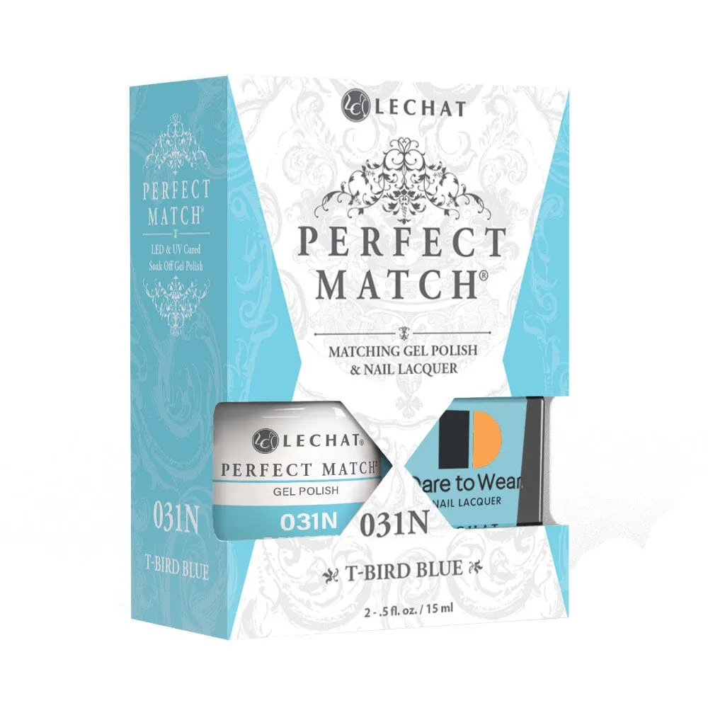 Perfect Match - 031N - DUO Polish - T-bird Blue
