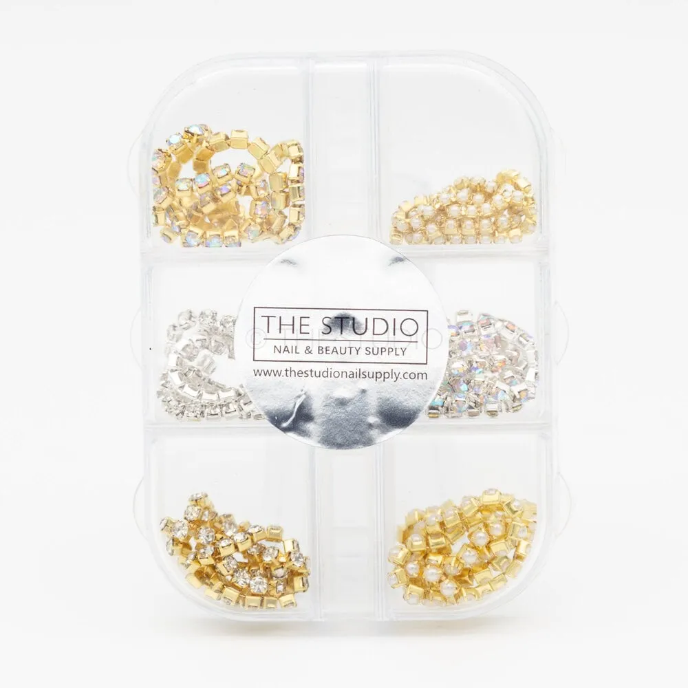 The Studio - Art Pack #345 - Assorted Nail Chains - 01
