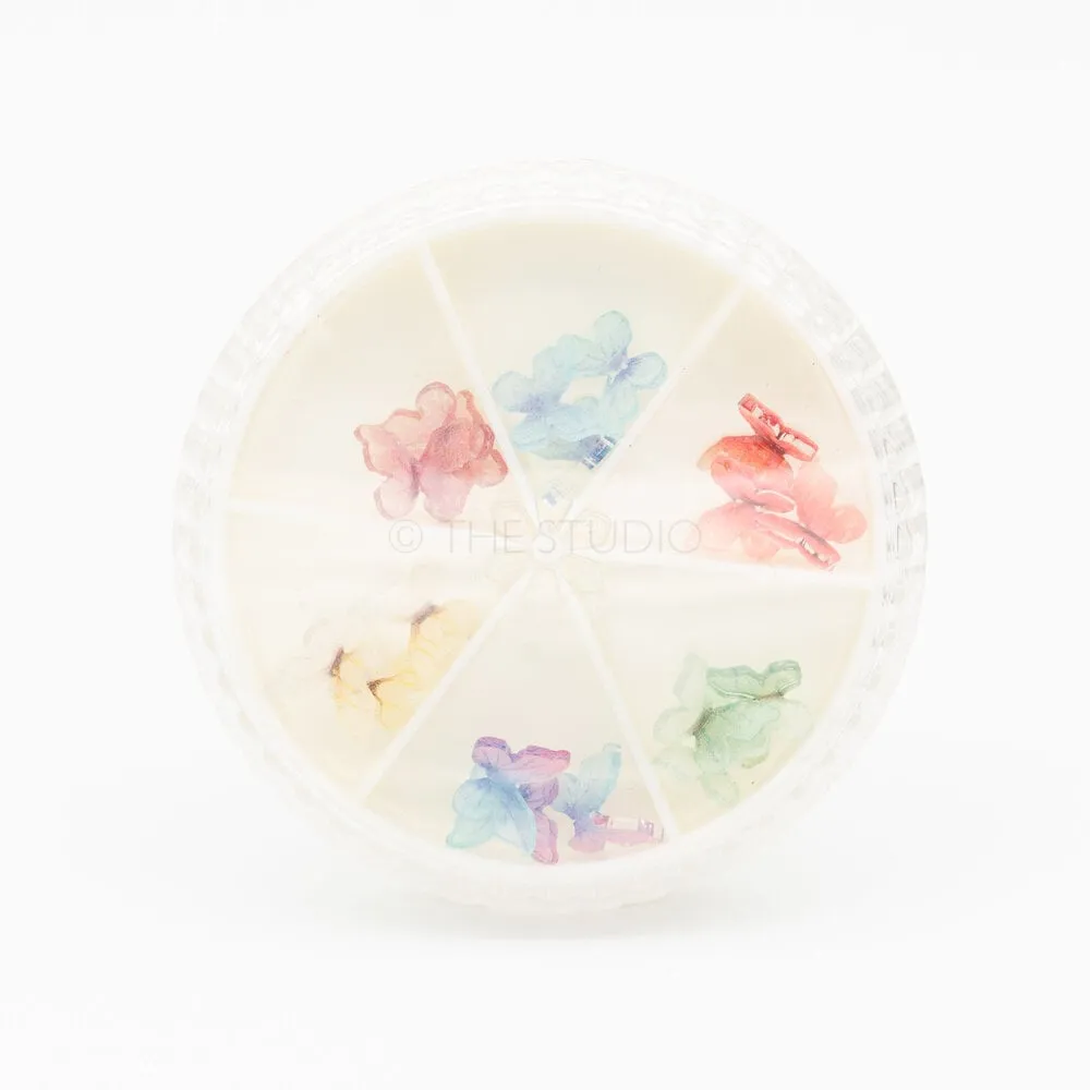 The Studio - Art Pack #385 - Assorted 3D Butterflies - 6 pcs