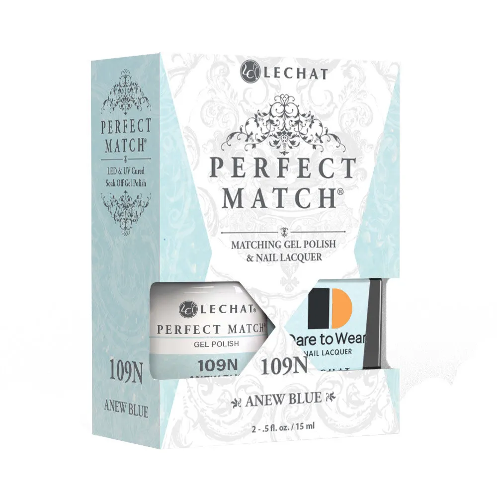 Perfect Match - 109N - DUO Polish - Anew Blue