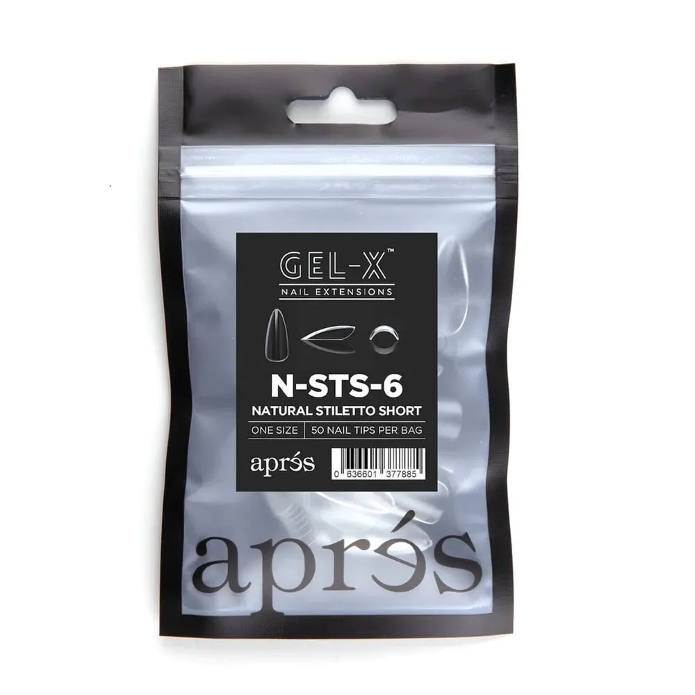Apres - Refill Bags - Natural - Stiletto Short - #6