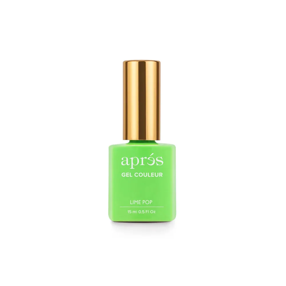 Apres - Gel Couleur - 204 Lime Pop - 0.5 oz