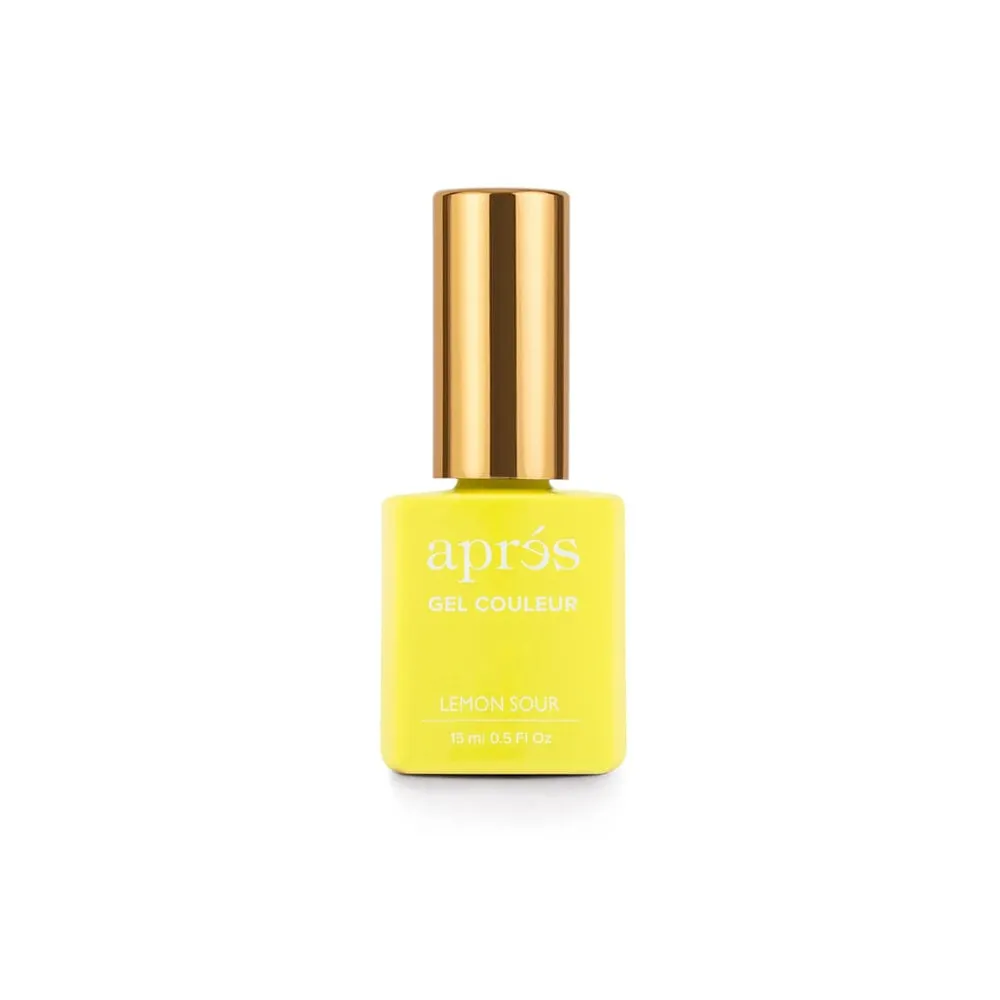 Apres - Gel Couleur - 207 Lemon Sour - 0.5 oz