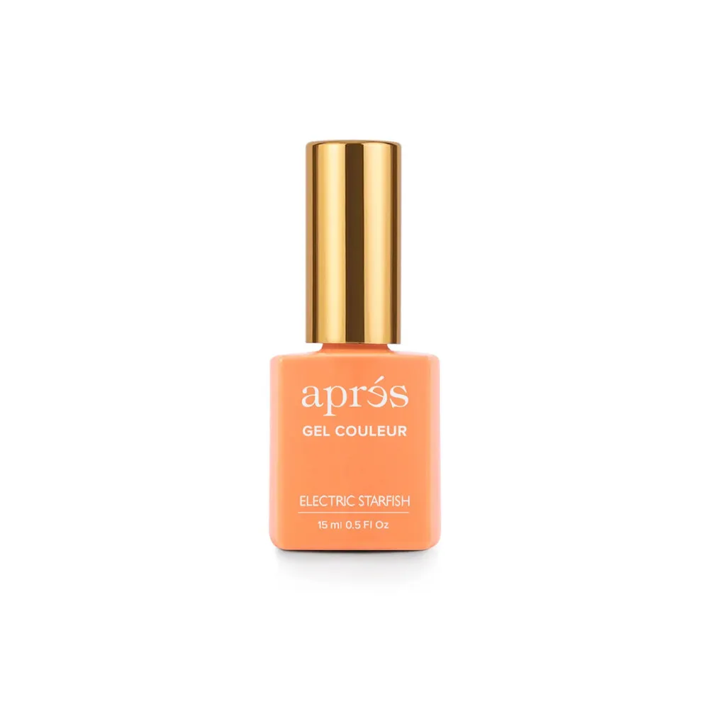 Apres - Gel Couleur - 208 Electric Starfish - 0.5 oz