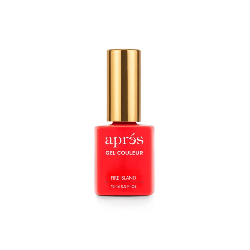 Apres - Gel Couleur - 210 Fire Island - 0.5 oz