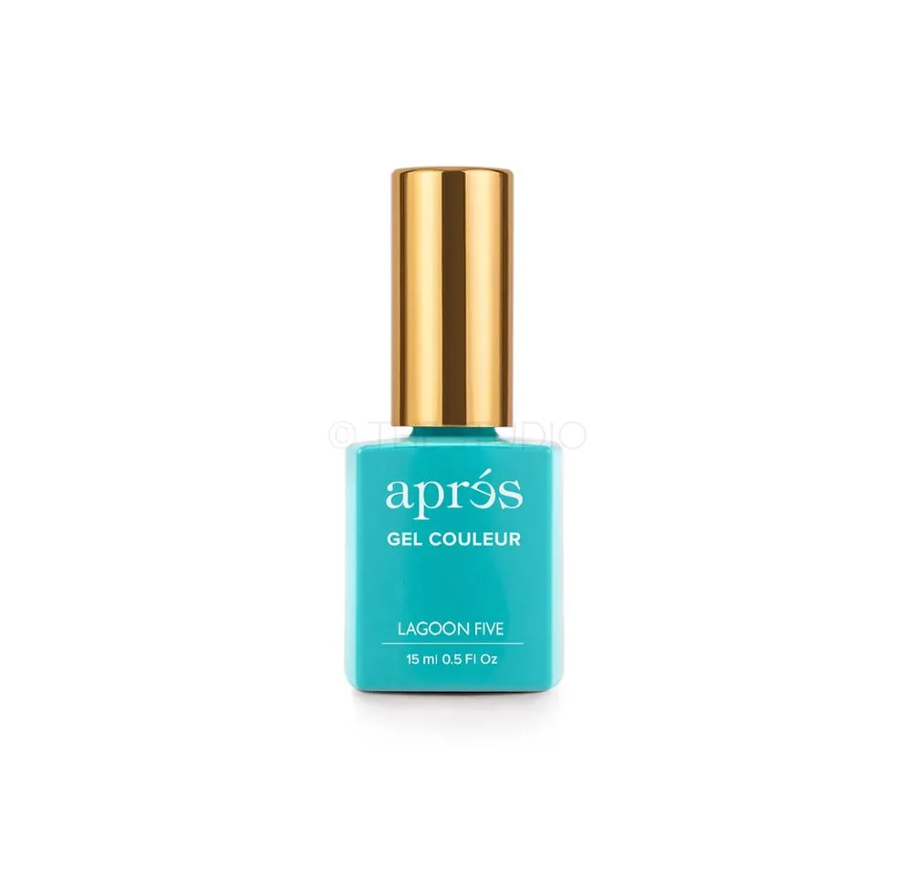 Apres - Gel Couleur - 228 Lagoon Five - 0.5 oz