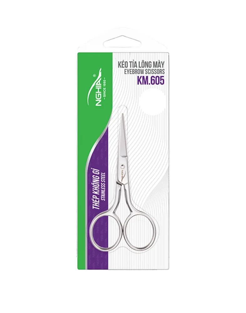 Nghia - Eyebrow Scissors - KM.605